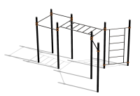 Спортивный комплекс воркаут ВС-117 в Мелитополе