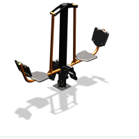 Уличный тренажер  "Жим ногами двойной"  УТ203 в Мелитополе