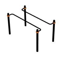 Спортивный комплекс воркаут ВС-180 в Мелитополе