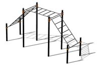 Спортивный комплекс воркаут ВС-192 в Мелитополе