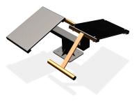 Уличный тренажер  "Скамья для пресса двойная"   УТ213 в Мелитополе