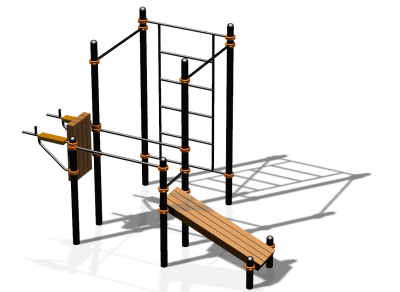 Спортивный комплекс воркаут ВС-82 в Мелитополе