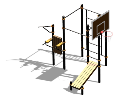 Спортивный комплекс воркаут ВС-94 в Мелитополе