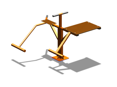 Уличный тренажер "Пресс Гиперэкстензия" УТ327 в Мелитополе