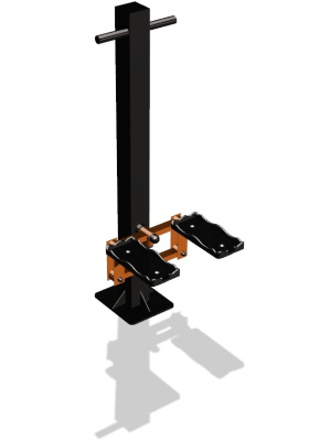 Уличный тренажер "Степпер ручка одинарный" УТ 116 в Мелитополе