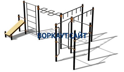 Спортивный комплекс воркаут ВС-195 в Мелитополе