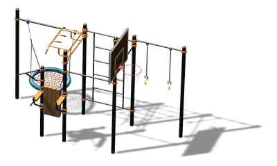 Спортивный комплекс воркаут ВС-104 в Мелитополе