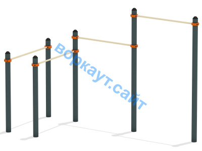 Турник двойной с брусьями ВС-17 в Мелитополе