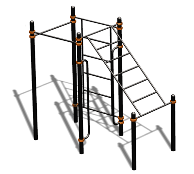 Спортивный комплекс воркаут ВС-193 в Мелитополе