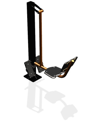 Уличный тренажер "Жим ногами одинарный" УТ 110 в Мелитополе Уличный тренажер "Жим ногами одинарный" УТ 110 в Мелитополе