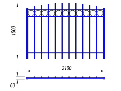 Ограждение спортивной площадки МАФ 5005 в Мелитополе