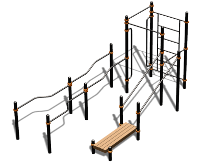 Спортивный комплекс воркаут ВС-194 в Мелитополе