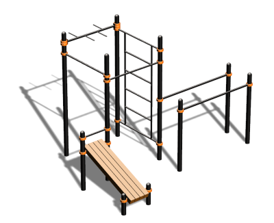 Спортивный комплекс воркаут ВС-91 в Мелитополе