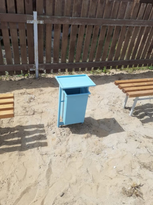 Урна с крышкой МАФ 1631 в Мелитополе