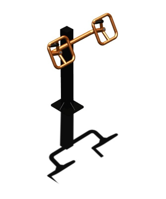 Уличный тренажер "Штурвал одинарный" УТ 122 в Мелитополе