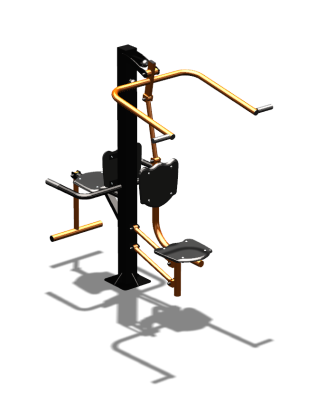 Уличный тренажер "Верхняя тяга Флекс" УТ325 в Мелитополе