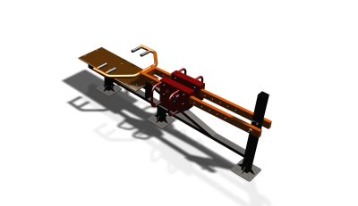 Силовой уличный тренажер  "Жим лежа"  УТ411 в Мелитополе