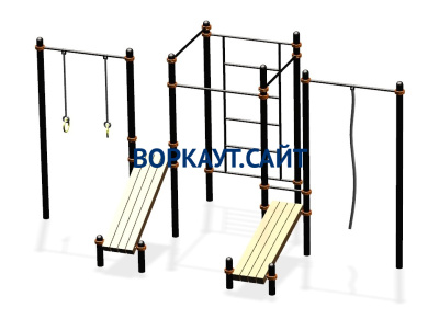 Спортивный комплекс воркаут ВС-44 в Мелитополе