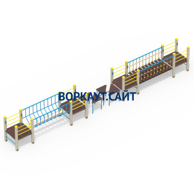 Детский спортивный комплекс Двойной мостик ДСК 3115 в Мелитополе