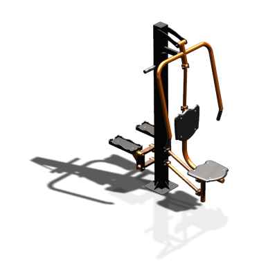 Уличный тренажер "Жим от груди Степпер" УТ342 в Мелитополе