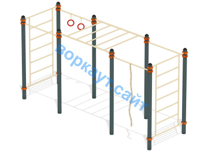 Воркаут комплекс гимнастический  ВС-24 в Мелитополе