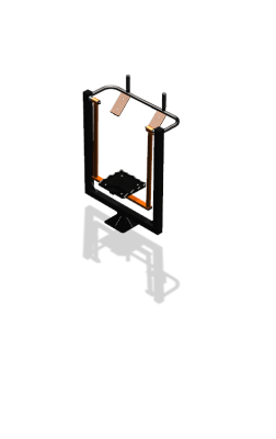 Уличный тренажер  "Маятник-пресс" УТ 104 в Мелитополе