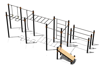 Спортивный комплекс воркаут ВС-77 в Мелитополе
