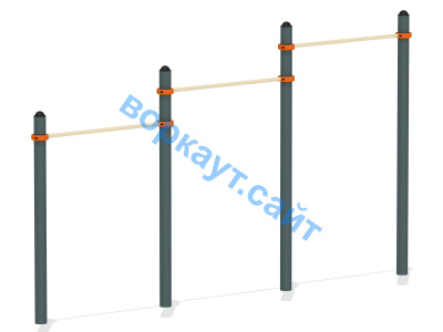 Турник тройной ВС-4 в Мелитополе