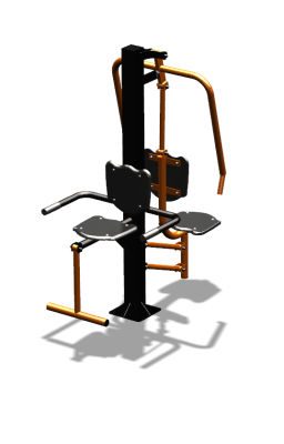 Уличный тренажер "Жим от груди Флекс" УТ324 в Мелитополе