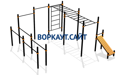 Спортивный комплекс воркаут ВС-109 в Мелитополе