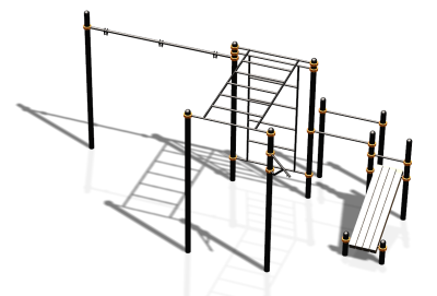Спортивный комплекс воркаут ВС-87 в Мелитополе