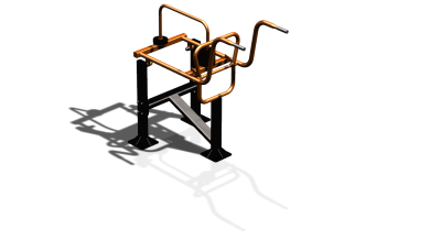 Силовой уличный тренажер  "Приседания"  УТ404 в Мелитополе