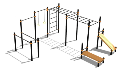 Спортивный комплекс воркаут ВС-71 в Мелитополе