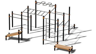 Спортивный комплекс воркаут ВС-141 в Мелитополе