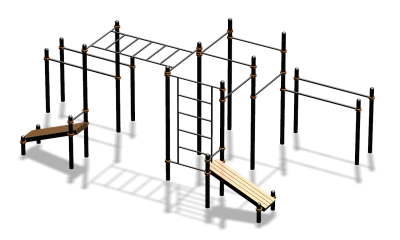 Спортивный комплекс воркаут ВС-100 в Мелитополе
