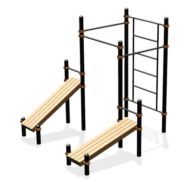 Спортивный комплекс воркаут ВС-42 в Мелитополе