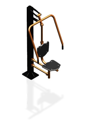 Уличный тренажер "Жим от груди одинарный" УТ 111 в Мелитополе