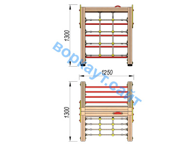 Детский спортивный комплекс ДСК 3201 в Мелитополе