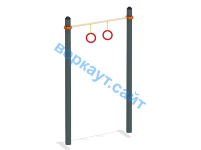 Турник с кольцами ВС-7 в Мелитополе Турник с кольцами ВС-7 в Мелитополе