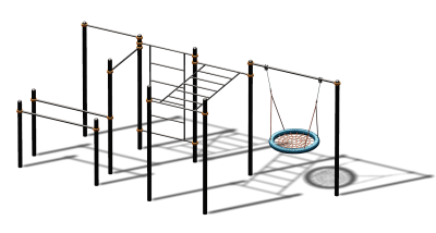 Спортивный комплекс воркаут ВС-105 в Мелитополе