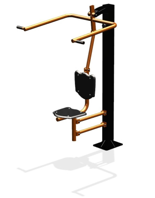 Уличный тренажер "Верхняя тяга одинарный" УТ 114 в Мелитополе