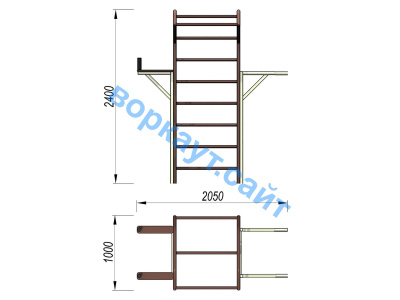 Детский спортивный комплекс 3 в 1 ДСК 3103 в Мелитополе