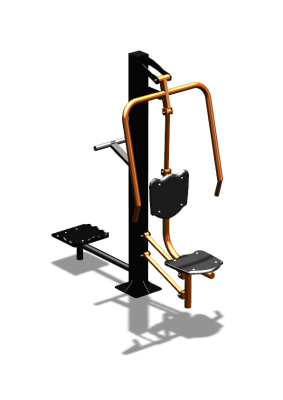 Уличный тренажер "Жим от груди Твистер" УТ328 в Мелитополе