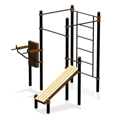 Спортивный комплекс воркаут ВС-64 в Мелитополе