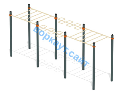 Воркаут комплекс рукоходов ВС-22 в Мелитополе