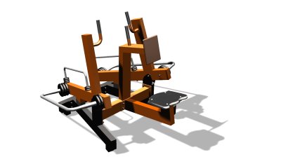 Силовой уличный тренажер  "Рычажная тяга"  УТ419 (тренажер находится на оптимизации у производства  и внешне может отличится от заявленной картинки в Мелитополе