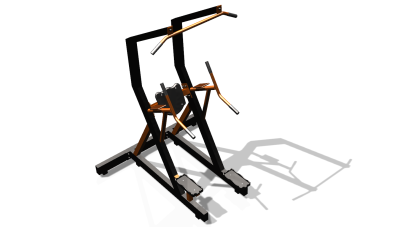 Силовой уличный тренажер  "Комбинированный станок"  УТ416 в Мелитополе