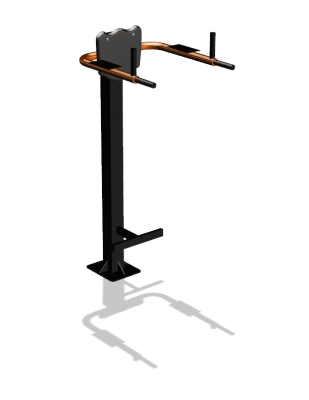 Уличный тренажер «Брусья-пресс» УТ 109 в Мелитополе