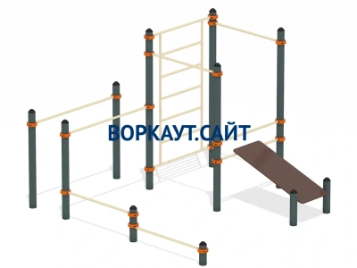 Спортивный комплекс воркаут ВС-43 в Мелитополе