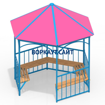 Беседка с лавками МАФ 4120 в Мелитополе